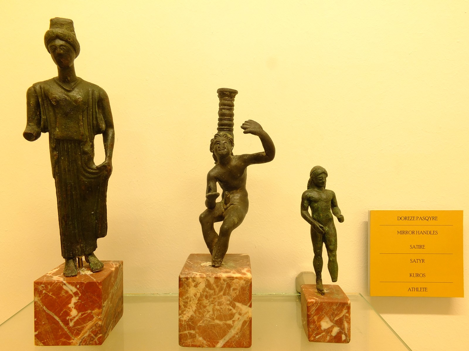 Ausstellungsfunde im kleinen Museum von Apollonia - Lupe Reisen
