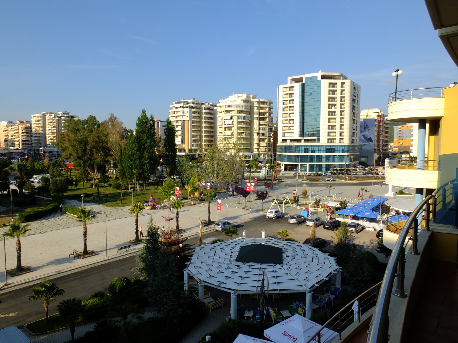Blick aus dem Hotel in Vlora - Lupe Reisen