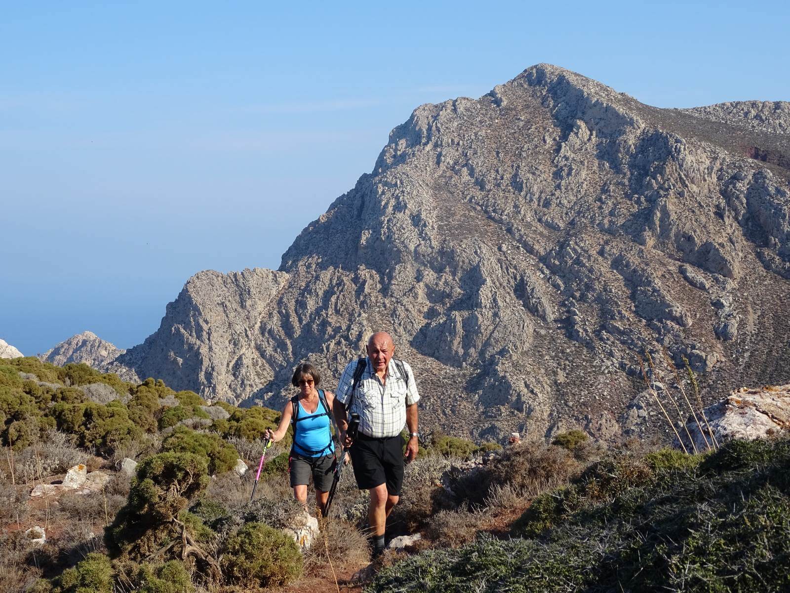 Wandertour am Berg Profitis Ilias auf Tilos - Lupe Reisen