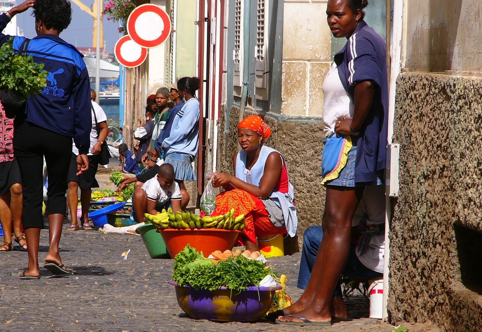 Straenmarkt in Mindelo auf Sao Vicente