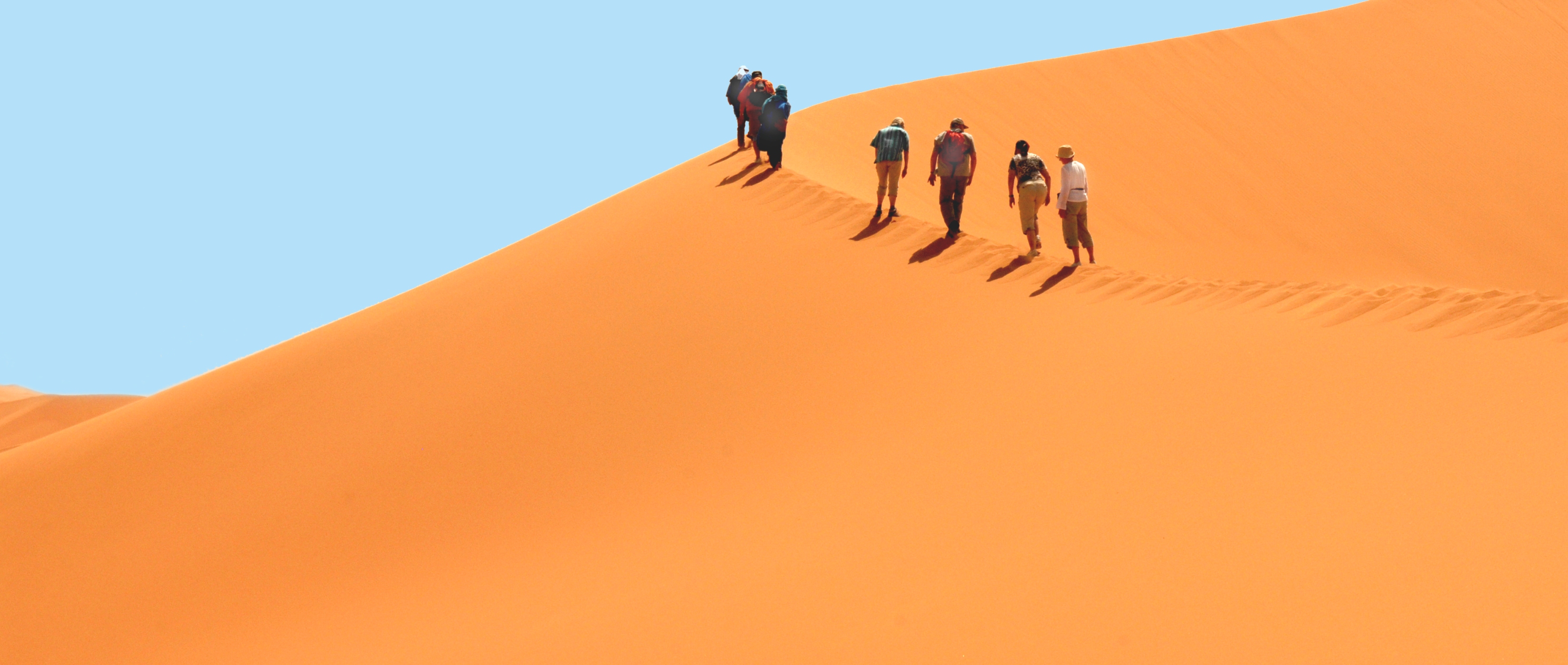 Wanderung in den Dnen Marokkos - Lupe Reisen