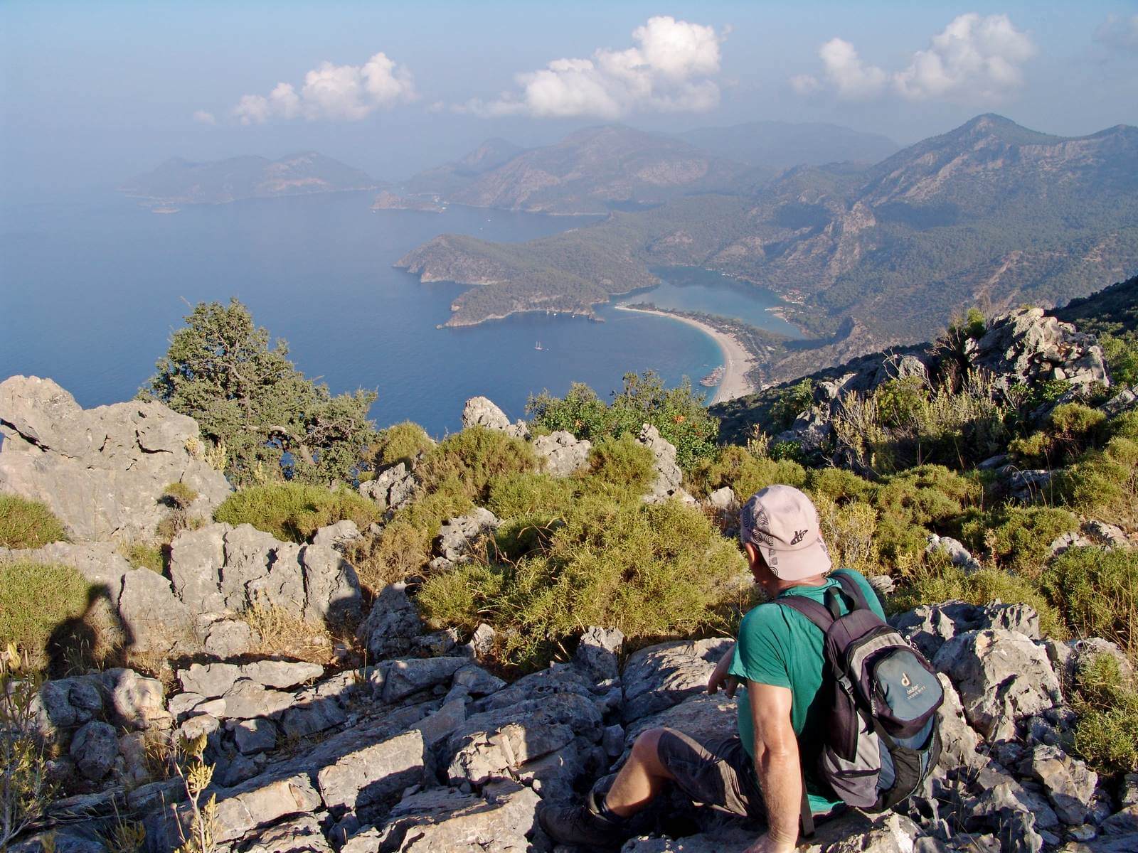 Foto: Blick vom Kstengebirge auf die bekannte Bucht von ldeniz - Lupe Reisen